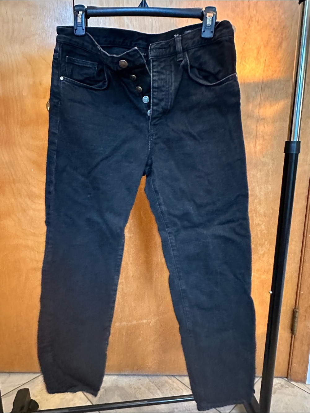 Massimo Dutti Black Jeans